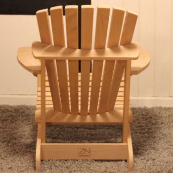 Adirondack Deck Chair -Tamme- mit Footrest