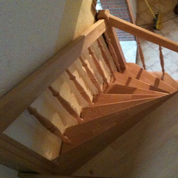 Halbgewendelte Treppe