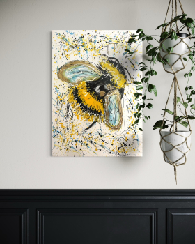 Queen Bee, handgemalt