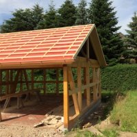 Fachwerkcarport