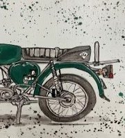 Simson S50, handgemalt